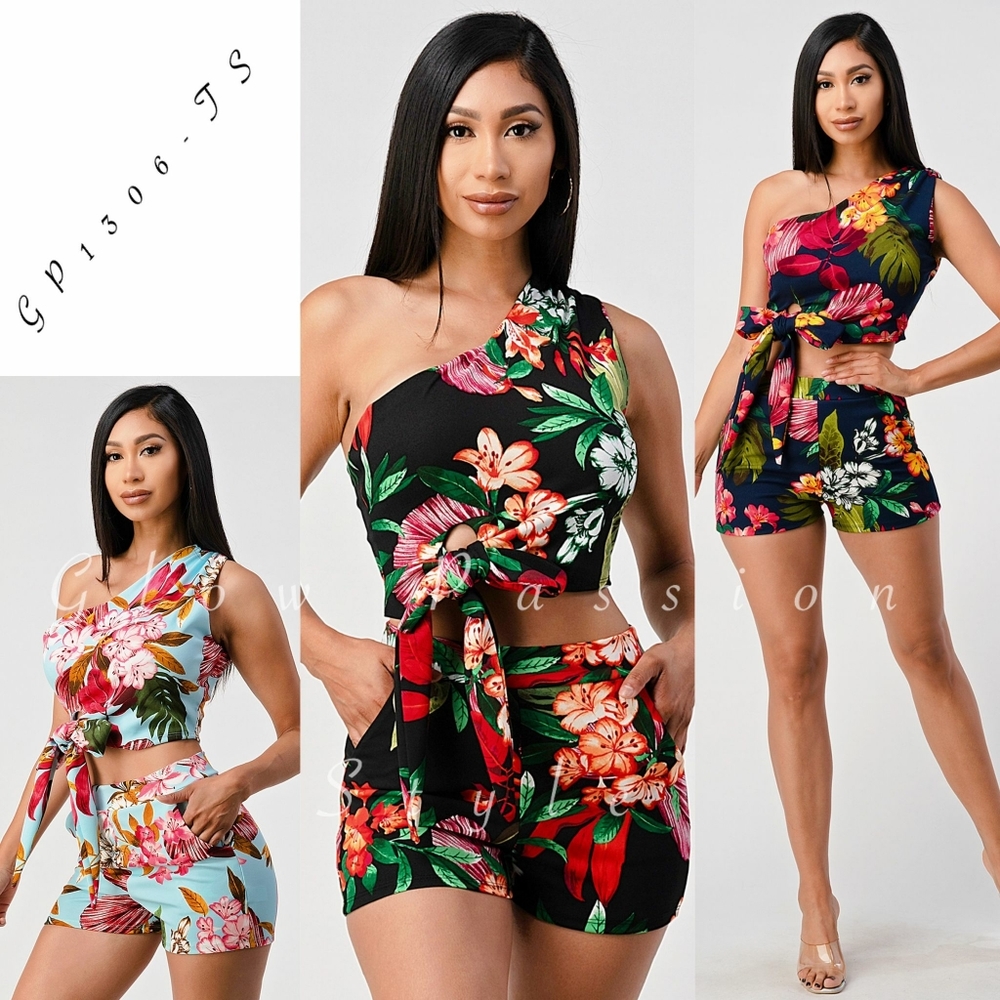 Glow passion two piece outfit